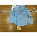 wholesales china casual children Plaid shirt boy t shirt kids